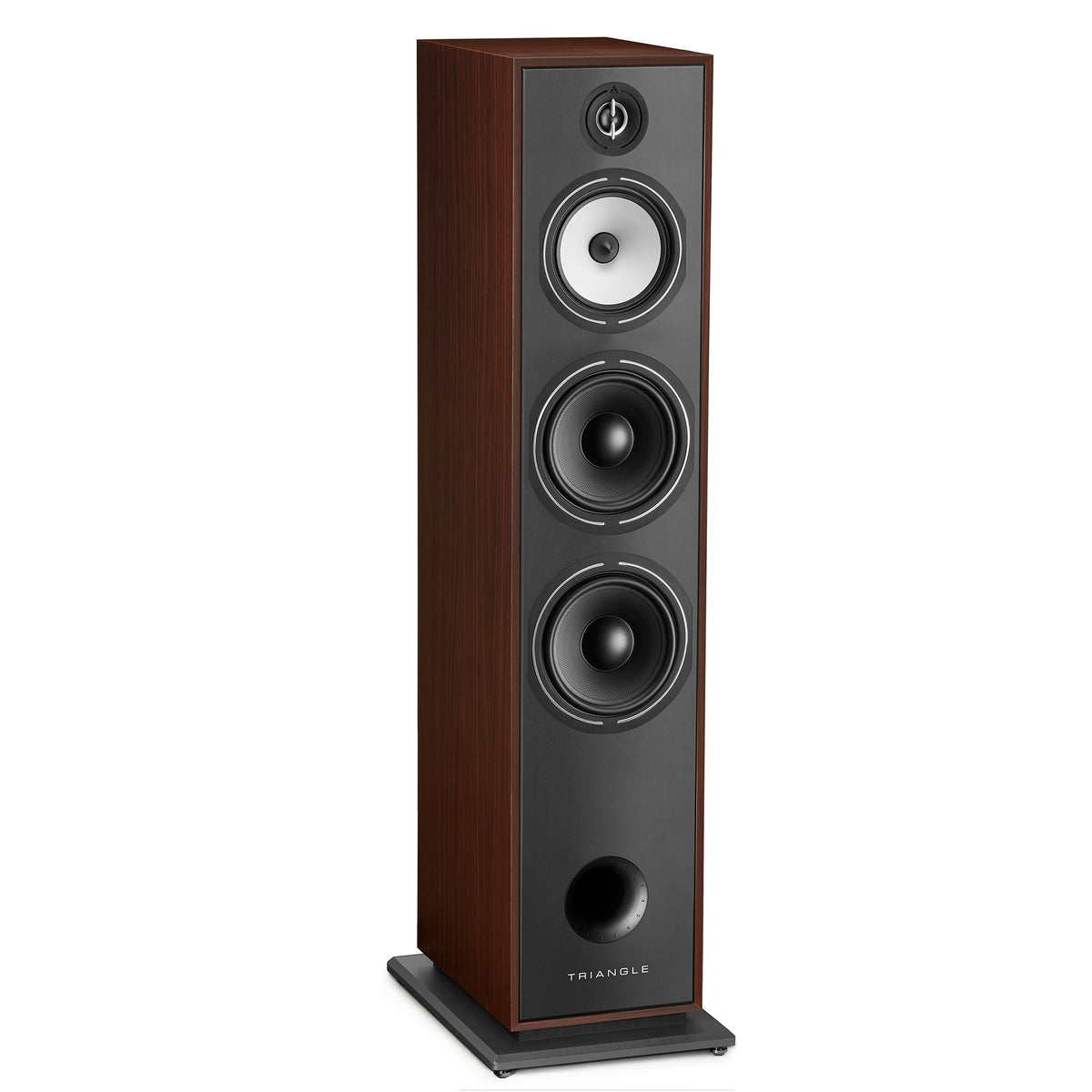 TRIANGLE HIFI Enceinte colonne Borea BR10 21 cm Haute-Fidélité Hi-Fi Home-Cinéma Paire Noyer